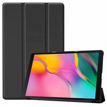 Dirbtinės odos atverčiamas dėklas - juodas (Samsung GALAXY TAB A 10.1 2019 T515) Dirbtinės odos atverčiamas dėklas - juodas (Samsung GALAXY TAB A 10.1 2019 T515)
